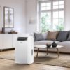 Sala con un Minisplit Portátil de Frikko