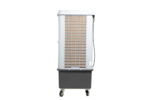 costado de un Enfriador Evaporativo Portátil F12000-CM marca Frikko