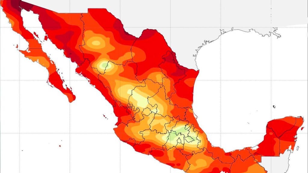 estados afectados días caniculares en México