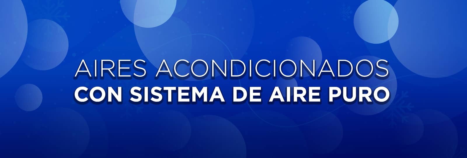 Aires acondicionados con sistema de aire puro